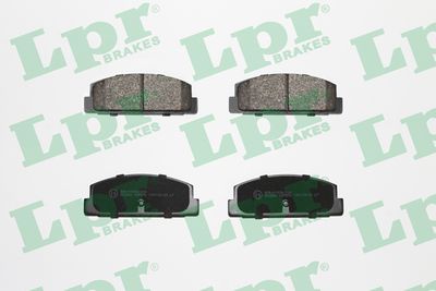 Колодки тормозные дисковые LPR 05P876