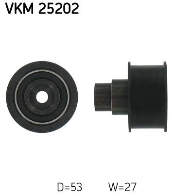 Ролик ремня приводного SKF VKM25202