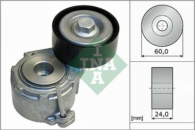 Натяжитель ремня INA 534011120
