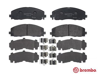 Колодки тормозные дисковые BREMBO P11035