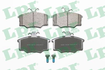 Колодки тормозные передние LPR 05P188