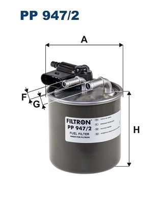 Фильтр топливный FILTRON PP9472