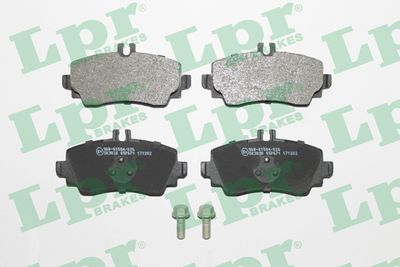 Колодки тормозные дисковые LPR 05P671