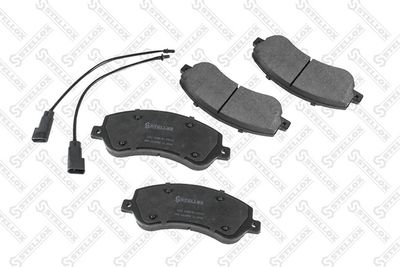 Колодки тормозные дисковые передние STELLOX 1261002BSX