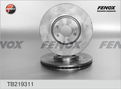 Диск тормозной FENOX TB219311