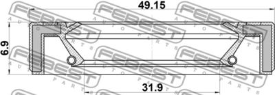 Сальник раздаточной коробки Hyundai/Kia 4735239300