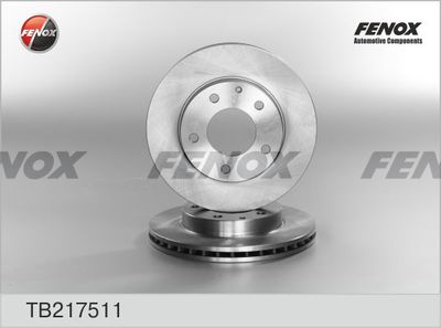 Диск тормозной FENOX TB217511