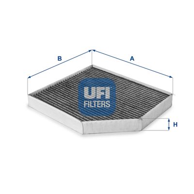 Фильтр салона угольный UFI 5416800