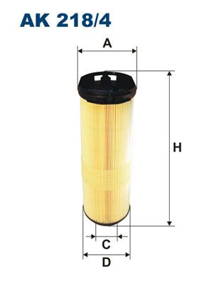 Фильтр воздушный FILTRON AK2184