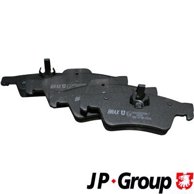 Колодки тормозные задние JP Group 1363701010