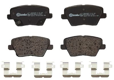 Колодки тормозные дисковые BREMBO P30109