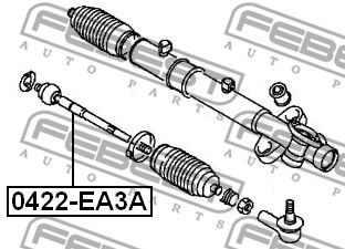 Тяга рулевая FEBEST 0422EA3A