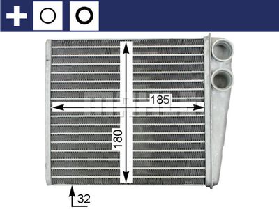 Радиатор отопителя MAHLE AH208000S