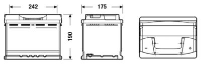 Аккумулятор EXIDE EB620