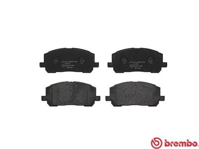 Колодки тормозные дисковые BREMBO P83078