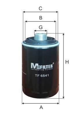 Фильтр масляный M-Filter TF6541