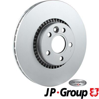 Диск тормозной передний JP Group 1563105300