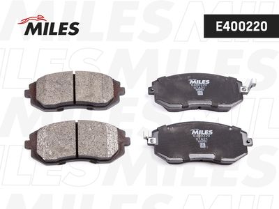 Колодки тормозные передние Miles E400220