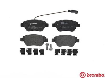 Колодки тормозные дисковые передние BREMBO P23085