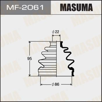 Пыльник ШРУС комплект Masuma MF2061