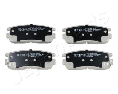 Колодки тормозные дисковые задние комплект Japan parts PPW04AF