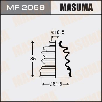 Пыльник ШРУС внутренний Masuma MF2069
