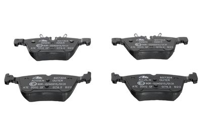 Комплект тормозных колодок MERCEDES-BENZ A0004209403