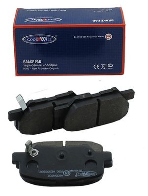 Колодки тормозные дисковые задние BLITZ BB0463