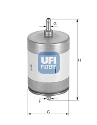 Фильтр топливный UFI 3181700