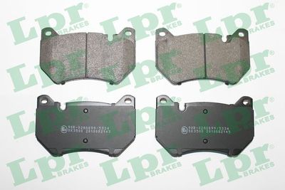 Колодки тормозные передние LPR 05P2145