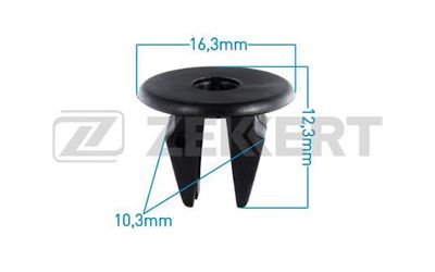 Клипса крепежная Zekkert BE2251