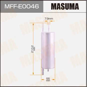 Фильтр топливный Masuma MFFE0046