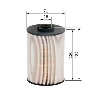 Фильтр топливный BOSCH F026402101