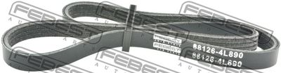 Ремень поликлиновой FEBEST 881264L890