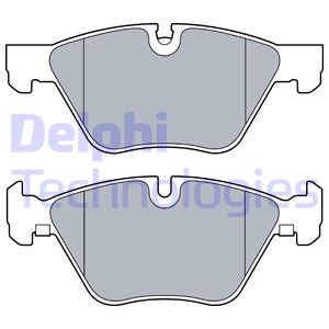 Колодки тормозные дисковые передние DELPHI LP3534