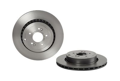 Диск тормозной задний вентилируемый BREMBO 09D02811