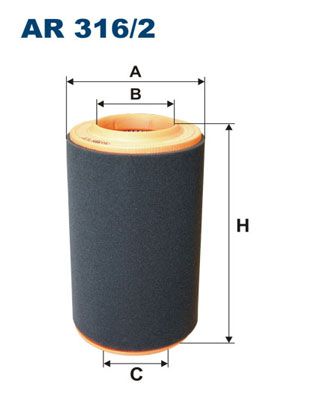 Фильтр воздушный FILTRON AR3162