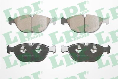 Колодки тормозные дисковые LPR 05P881