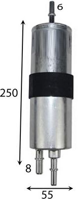 Фильтр топливный JS ASAKASHI FS32001