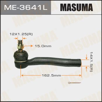 Наконечник рулевой левый Masuma ME3641L