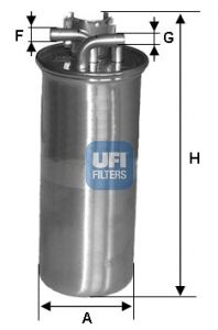 Фильтр топливный UFI 2400100