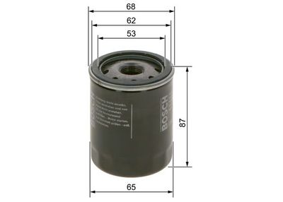Фильтр масляный BOSCH 09864B7065