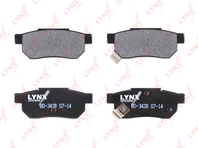 Колодки тормозные дисковые LYNXauto BD3428