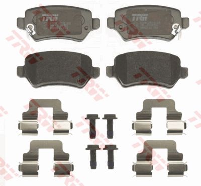 Колодки тормозные задние TRW GDB1515