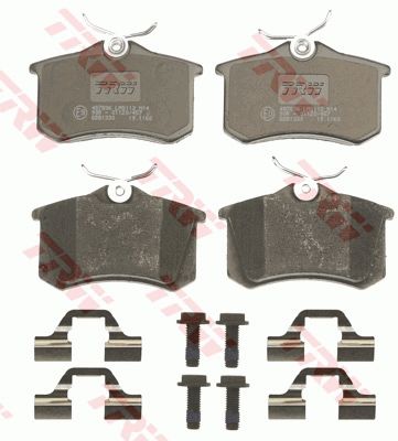 Колодки тормозные задние TRW GDB1330