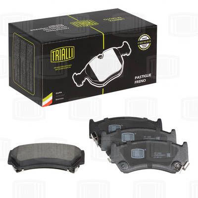 Колодки тормозные дисковые передние TRIALLI PF1409