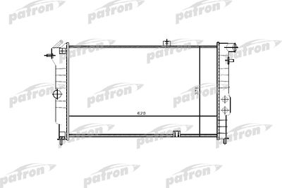 Радиатор системы охлаждения PATRON PRS3330