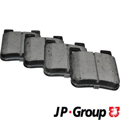Колодки тормозные дисковые задние JP Group 1363702410
