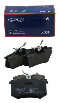 Колодки тормозные дисковые задние BLITZ BB0126