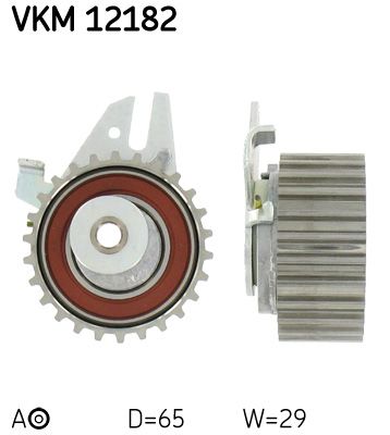 Ролик ремня приводного SKF VKM12182